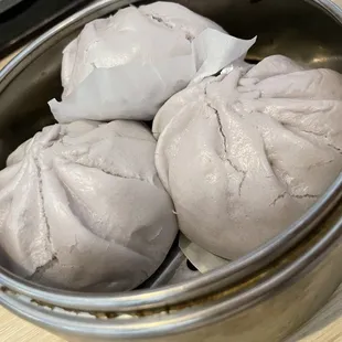 Taro Bun offered on Dim Sum Sunday