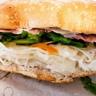 Cold cut Bahn mi