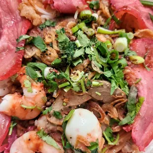 a plate of food