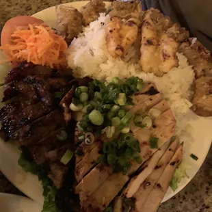 Beef and Rice Plate