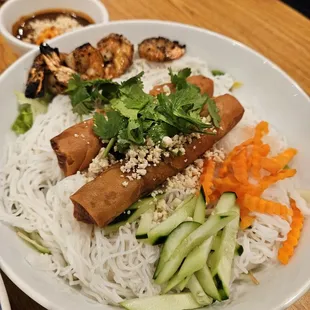 Shrimp vermicelli bowl