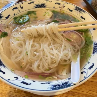 P43. Pho Legacy Chicken Noodle Soup this was really good not to much broth not to much noodles it was really good