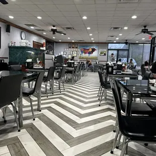 Inside from my seating spot