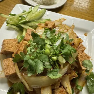Lemongrass Tofu (vegan)