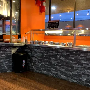 Serve yourself/build your own Mongolian BBQ