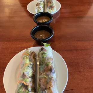 Grilled Spring Rolls