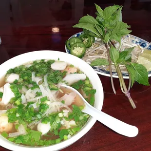 Seafood pho