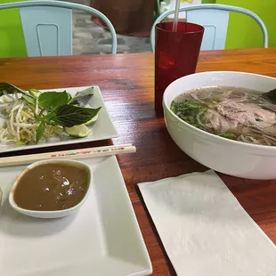 Pho and rolls