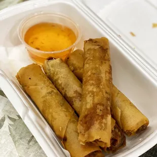 2. Vietnamese Crispy Egg Rolls 4 rolls