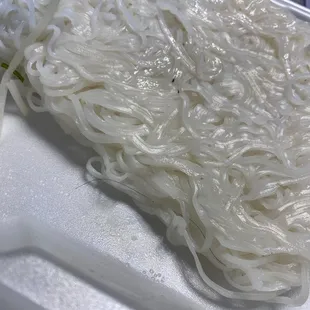 Hair in my noodles