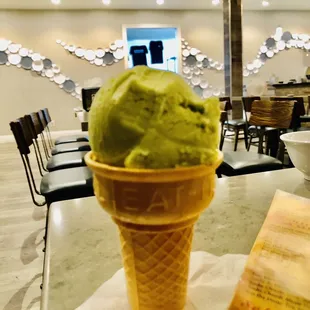 Try this 2 dollars ice cream ONLY AVAILABLE AT PHO LOVERS in Huntington Beach !