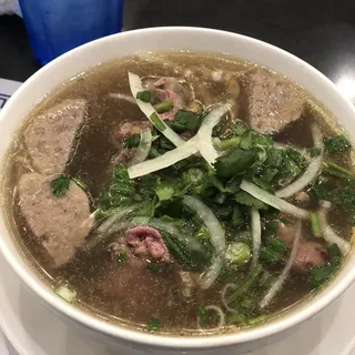 Steak and Beef Balls Pho