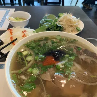 Steak, Brisket, and Tendon Pho
