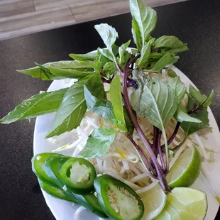 Goodies to enjoy w/ pho