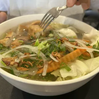 Vegetarian Pho Noodle Soup