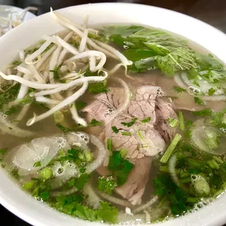 Eye Round and Brisket Noodle Soup
