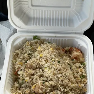 Shrimp Fried Rice Plate