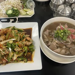Pho and Yum Talay