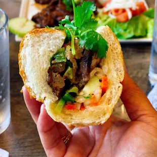 B1. Banh Mi with Grilled Pork ($7)