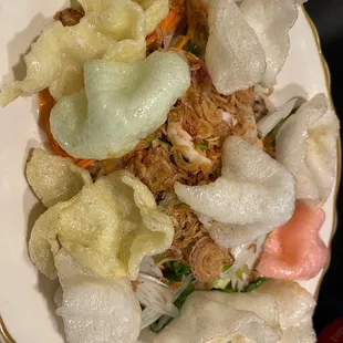 Shrimp &amp; Pork Lotus Root Salad