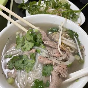 P2. Steak Flank and Vietnamese Meatballs Noodle Soup