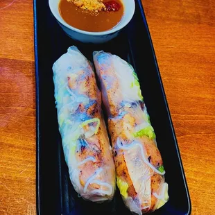 Grilled Chicken Fresh Spring Roll