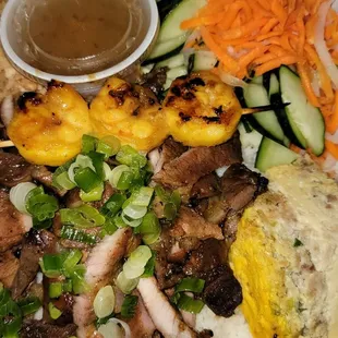 The viking platter add shrimp
