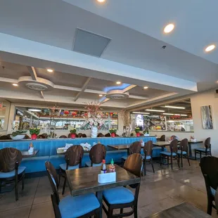 the interior of a restaurant