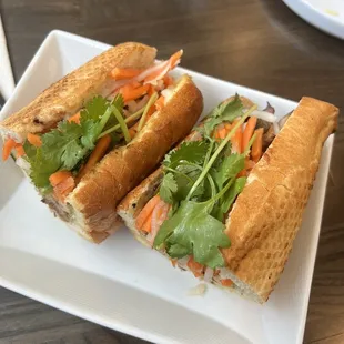 Grilled Chicken Banh Mi