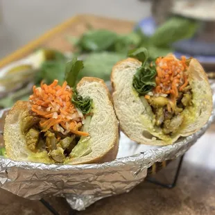 Lemongrass Chicken Sandwich - So good!