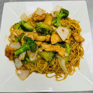 Chicken Teriyaki with Yokisaba noodle.
