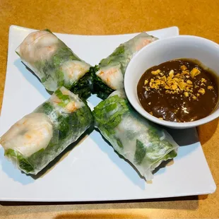 A05. Shrimp Spring Rolls