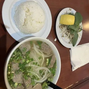 SO05. Beef Meatball SO08. Bowl of Rice
