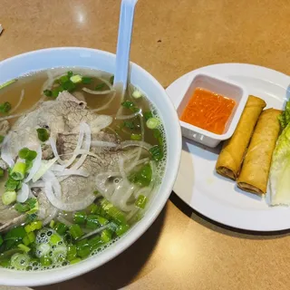 PO6. Rare Steak and Beef Brisket Pho
