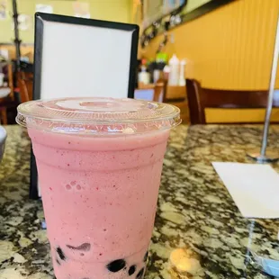 Strawberry Boba