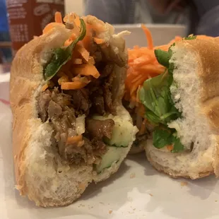 Best grilled pork Bahn Mi