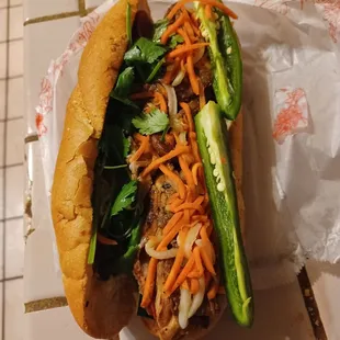 Combo banh mi...Spicy