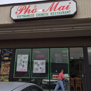 Front of Pho Mai
