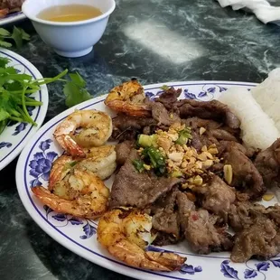 I love this....#73.  Vermicelli with grilled beef and shrimp.