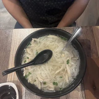 8. White Meat Chicken Noodles Soup