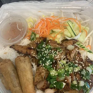 33. Egg Rolls, Grilled Chicken Vermicelli