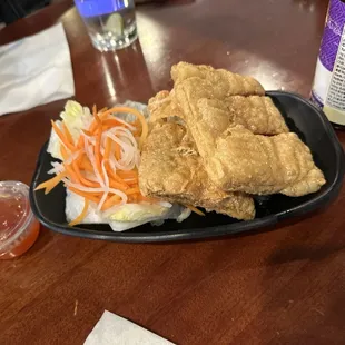 蝦餅 A4. Fried Shrimp Cake Salad