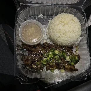 #59. Grilled Beef Short Ribs Plate