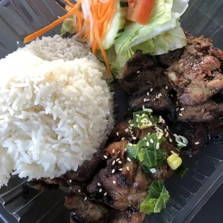 51. Grilled Slice of Pork Plate