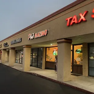 Front of Restaurant