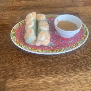 Spring Roll with Steamed Shrimp