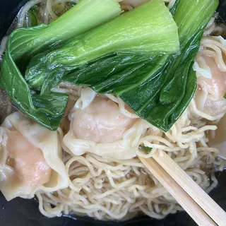 Shrimp Wonton Noodle Soup