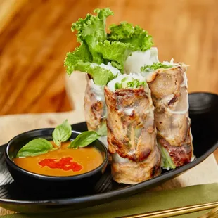 Teriyaki Pork Spring Roll