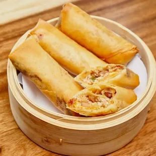 Queso Egg Rolls