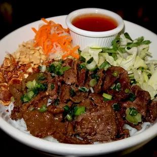 Grilled Lemongrass Beef Vermicelli